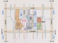 Map to Tsukuba Community Supporting Center. Click for larger image.
