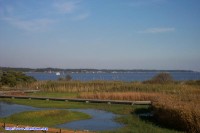 View of Lake Kasumigaura from the park.